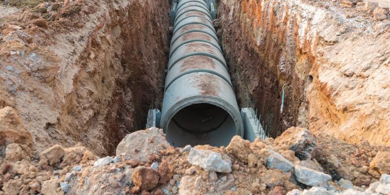 Commercial French Drains in Virginia Beach, Virginia